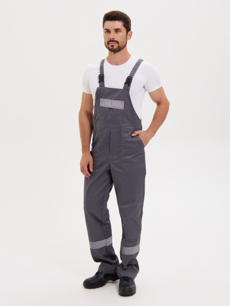 Костюм КОРПУС с ПК (т.серый/черный/св.серый)