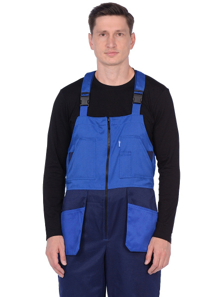 Полукомбинезон (синий/василек)