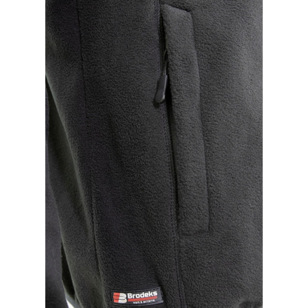 Толстовка Brodeks KS 211 флисовая (черный)
