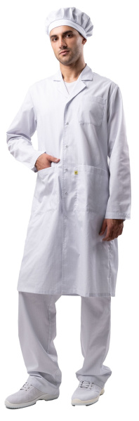 Халат АНТИСТАТИКА М-105 тип D (белый)