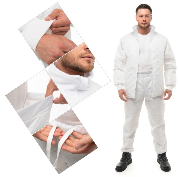 Костюм OAKVILLE утепленный с БР (белый)