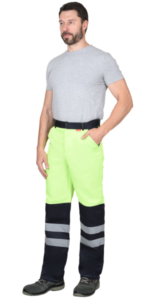 Костюм СИРИУС-МАГИСТРАЛЬ-ЛЮКС с БР (лимонный/синий)