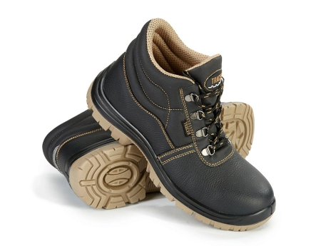 Ботинки ТРЕЙСЕР-ЭРГО ПУ-ПУ с КП (черный)