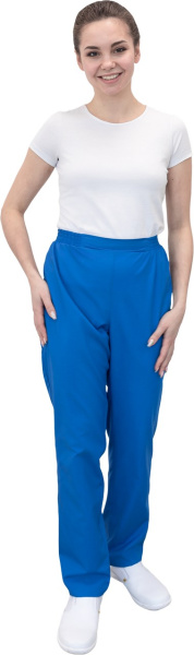 Костюм ШАРМ женский с БР (васильковый)