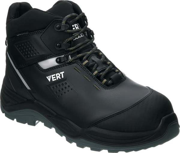 Ботинки VERT ПУ/ТПУ нат.мех с КП и КС (черный)