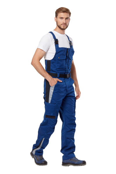 Полукомбинезон AZUR (синий/черный)