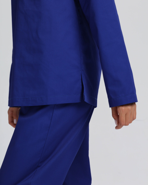 Костюм ХАССП-СТАНДАРТ NEW женский с БР (васильковый)