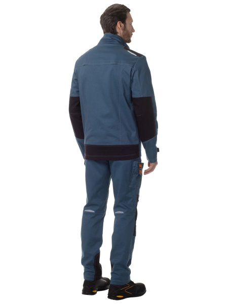 Костюм ПАЛЕРМО с БР (серый/черный)