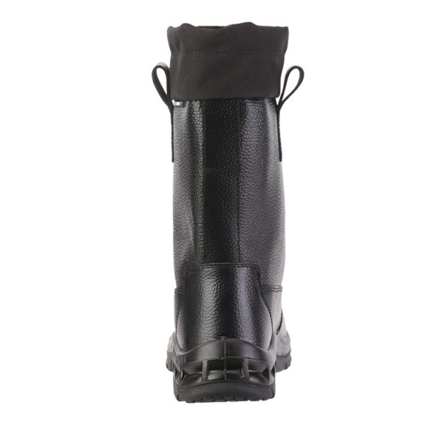 Сапоги ИНДЕВОР ХАРД ПУ/Нитрил шерст.мех с КП (черный)