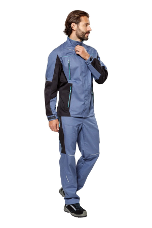 Костюм КРАНЦ с БР (маренго/черный/голубой)