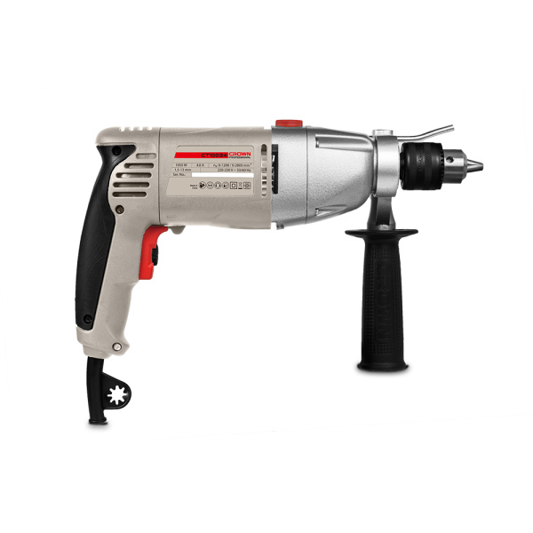 Дрель ударная CROWN CT10034 1050Вт 0-1200/0-2800об/мин 0-19200/0-44800уд/мин КП 1,5-13мм