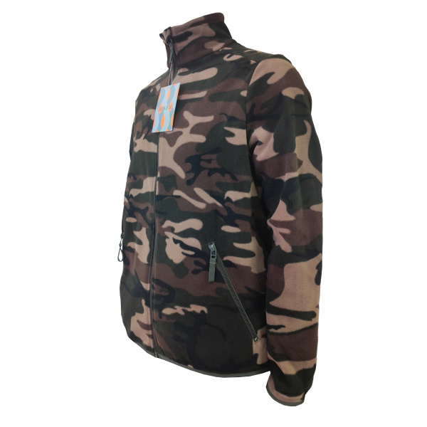 Куртка JF-01 флисовая на молнии (кмф)