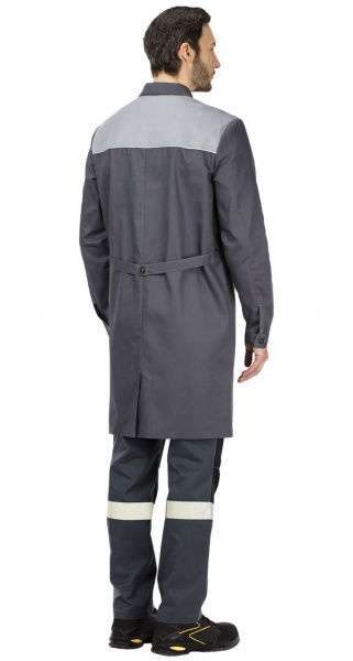 Халат ТЕХНОЛОГ NEW (серый/св.серый)