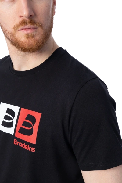 Футболка BRODEKS KS705 (черный)