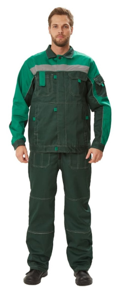 Костюм РОЛЬФ с ПК (т.зеленый/св.зеленый)