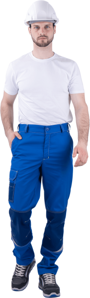Брюки ТУРБО SAFETY (василек/синий)