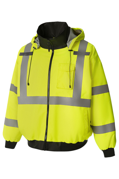 Куртка UNIONWORKWEAR Hi-Vis (Хай-Вис) Рефлектор сигнальная (желтый)