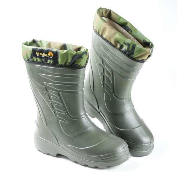 Сапоги ЛИДЕР 402.2 ЭВА-ТЭП фольг.чулок (зеленый)