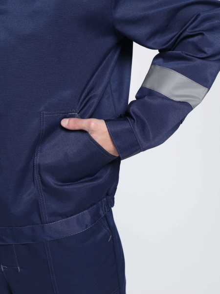 Костюм ЛИГОР-1 СОП У. с БР (т.синий/серый)