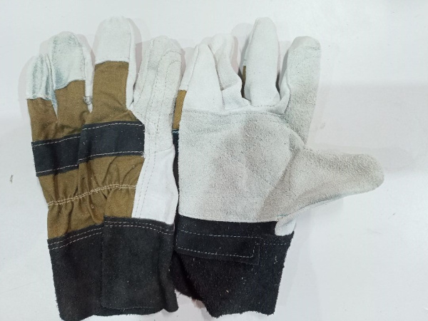 Перчатки комбинированные АДОНИС манжет спилок