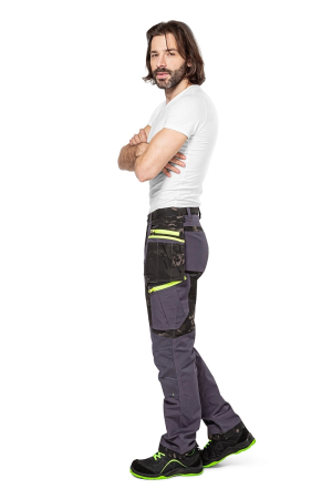 Брюки АКСЕЛЬ-НЕОН (хаки/синий)