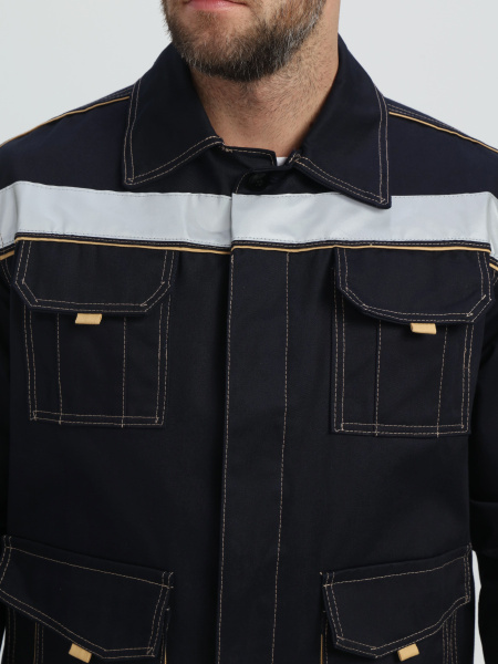 Костюм ТРОЯ IMP с ПК (т.синий/бежевый)