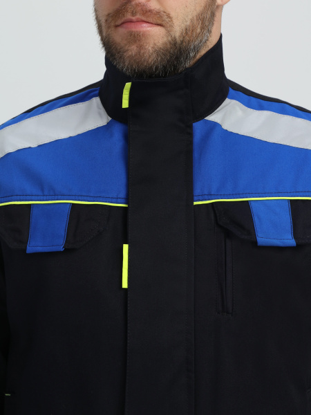 Костюм БОСТОН IMP с ПК (т.синий/васильковый)