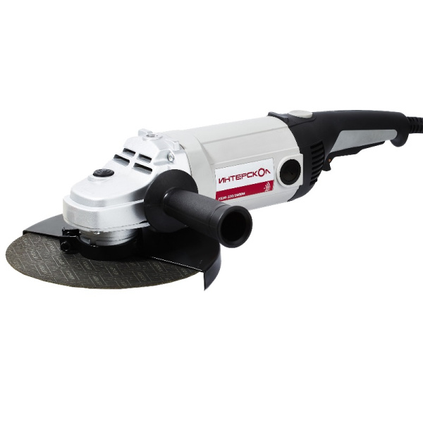 Угловая шлифовальная машина ИНТЕРСКОЛ УШМ-230/2600М 674.1.0.00 2600Вт 230мм