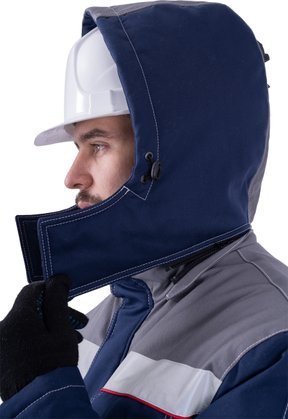 Костюм НАДЫМ зимний (т.синий/серый)