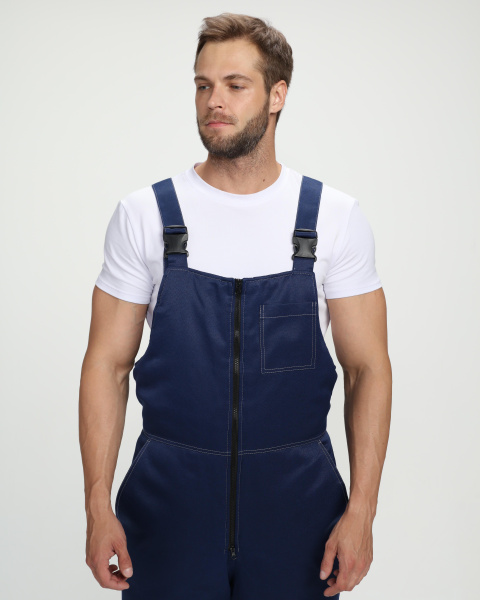 Костюм ФЛОФТ-2 зимний с ПК (т.синий/васильковый)