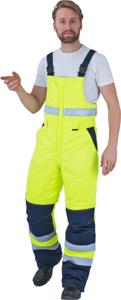 Костюм РЕФЛЕКТ-1 зимний с ПК (желтый/синий)