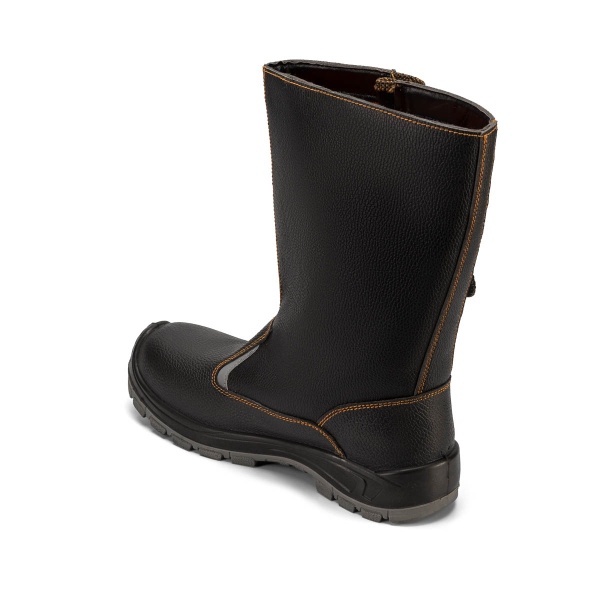 Сапоги 8719ТКВ ПУ/ТПУ и КП и КС (черный)