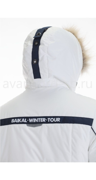 Костюм БАЙКАЛ ВИНТЕР ТУР зимний (белый/черный)