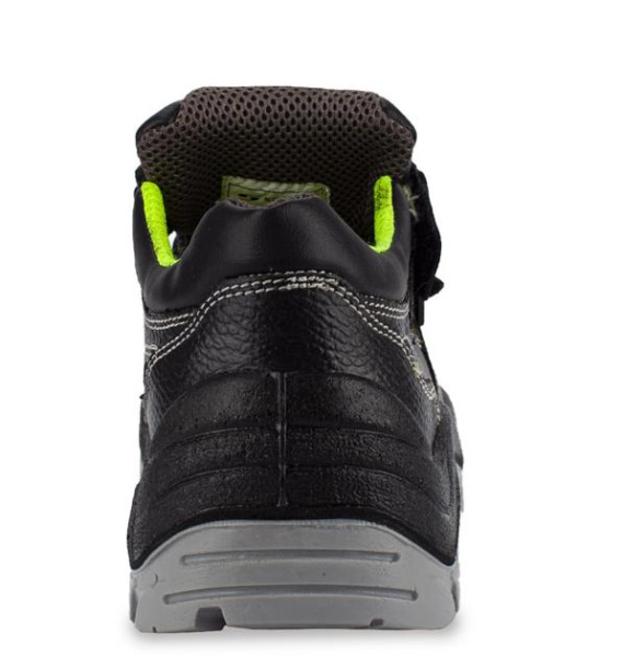 Полуботинки НЕОН ПУ/ТПУ кожаные с перфорацией с КП (черный)