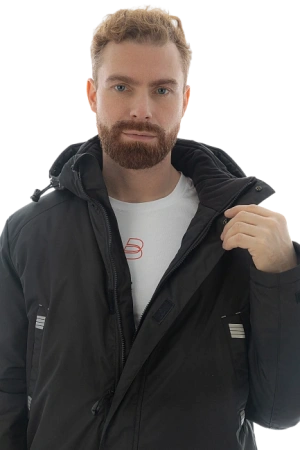 Парка Brodeks KW 204 зимняя (черный)