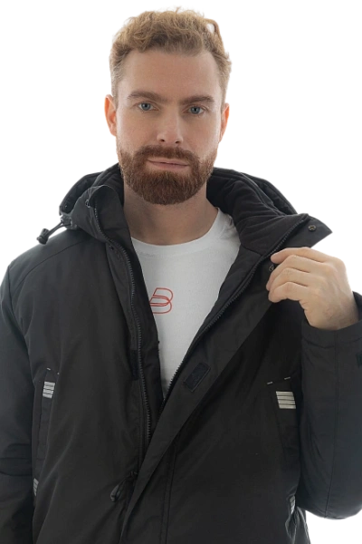 Парка Brodeks KW 204 зимняя (черный)