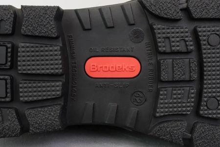 Ботинки BRODEKS GALEON S3 ПУ/Нитрил зимние c КП и АС (черный/серый)