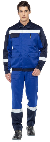 Костюм СПЕЦУС с ПК (василек/синий)