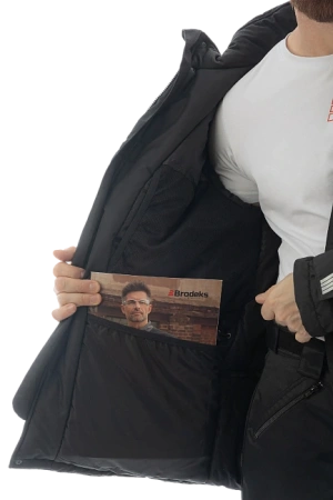 Парка Brodeks KW 204 зимняя (черный)