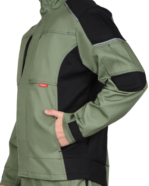 Куртка ЦИТРИН с СОП (с.оливковый/черный)