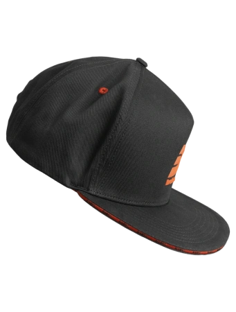 Бейсболка BRODEKS KM131 (красный/черный)