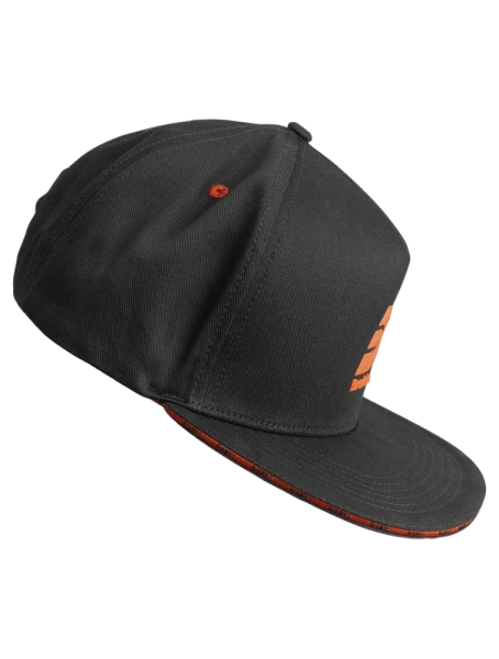 Бейсболка BRODEKS KM131 (красный/черный)