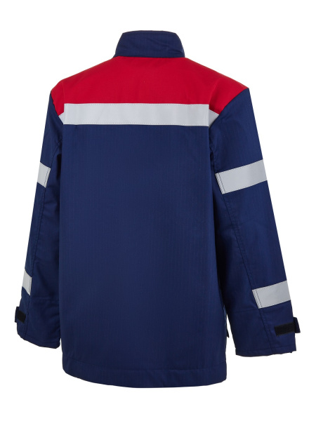 Куртка-накидка ЭНЕРГИЯ АРАМИД АН-2 20,7 кал/см2 (т.синий/красный)