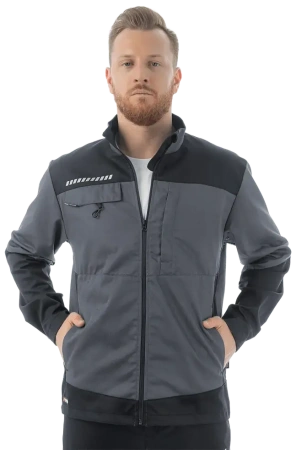 Куртка BRODEKS KS 234 (серый/черный)