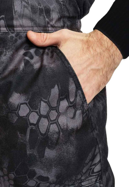 Костюм СКАНДИН зимний с ПК (кмф черный питон)