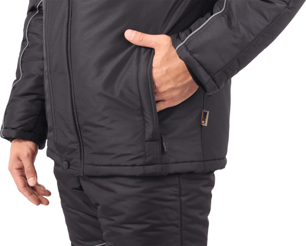 Куртка ДРАЙВ зимняя (черный)