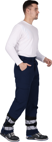 Брюки ACTIVE зимние (синий/черный)