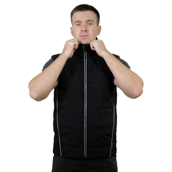Жилет BRODEKS KW 101 зимний (черный)