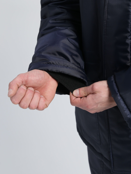 Куртка БРИГАДА NEW Оксфорд зимняя (т.синий/васильковый)