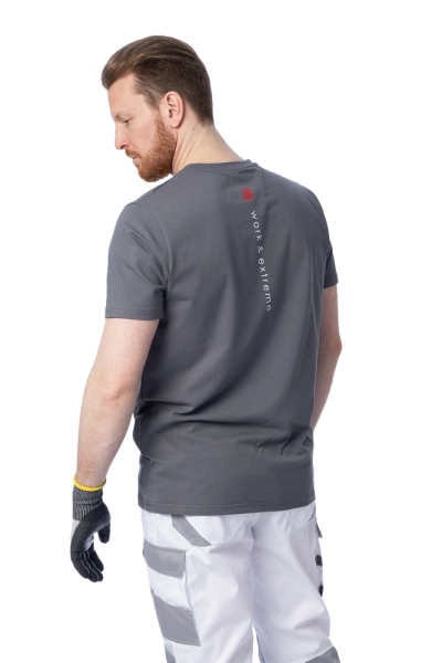 Футболка BRODEKS KS705 (серый)